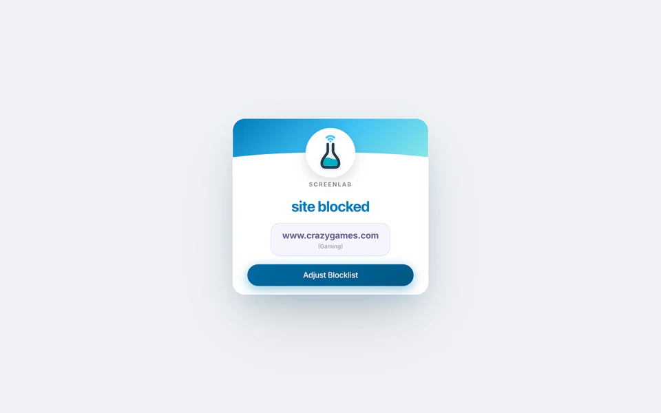 Site Blocker after